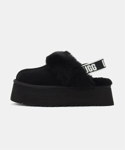 HERRINGBONE UGG W Funkette 1113474-BLK �w�����{�[�� �V���[�Y�E�C �T���_�� �u���b�N�y���������z