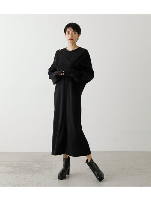 Azul By Moussy Twist Layered One Piece ツイストレイヤードワンピース Rakuten Fashion 楽天ファッション 旧楽天ブランドアベニュー Bx