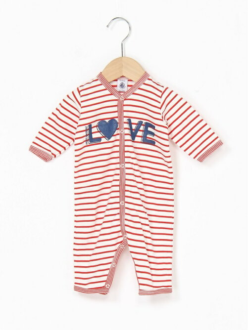 Petit Bateau K 裏起毛ボーダー足なしロンパース Rakuten Fashion 楽天ファッション 旧楽天ブランドアベニュー Ef59