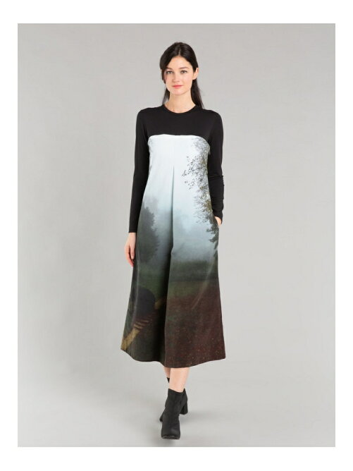 Agnes B Ns87 Robe フォトプリントワンピース Rakuten Fashion 楽天ファッション 旧楽天ブランドアベニュー En99