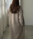 Louere シャギーノーカラーコート