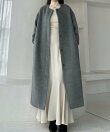 Louere シャギーノーカラーコート