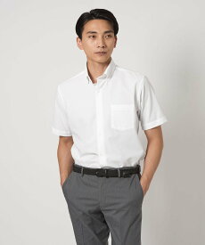 UNITED ARROWS green label relaxing Pラッカン ソリッド スタンダード スナップ ボタンダウン シャツ -イージーアイロン・吸水速乾- ユナイテッドアローズ グリーンレーベルリラクシング トップス シャツ・ブラウス ブルー ネイビー ホワイト【送料無料】