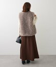 ・ELENCARE DUE シープファーロングベスト