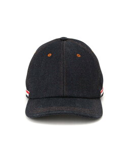 THOM BROWNE BASEBALL CAP IN JAPANESE SELVEDGE DENIM �g���u���E�� �X�q �L���b�v �l�C�r�[�y���������z