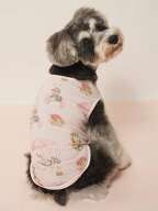 GELATO PIQUE CAT&DOG 【CAT&DOG】【接触冷感】 ビーチ シュナウザー柄Coolingプルオーバー ジェラートピ…