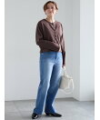 フレアデニムパンツ