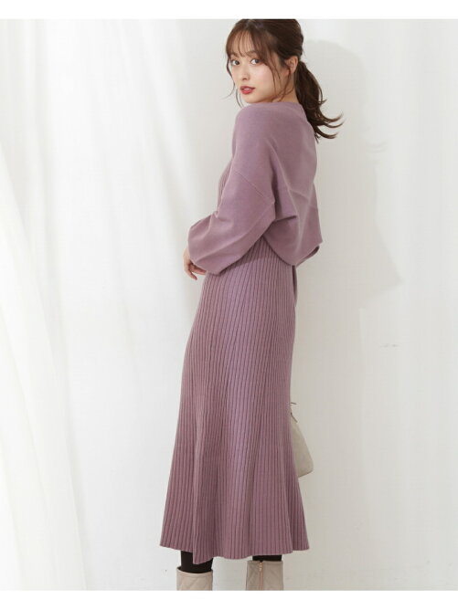 Proportion Body Dressing ボレロ付ニットワンピース Rakuten Fashion 楽天ファッション 旧楽天ブランド アベニュー Dq6840
