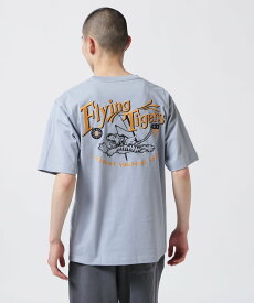 AVIREX 《WEB&DEPOT限定》フライング タイガース 半袖 刺繍 Tシャツ/EMB FLYING TIGERS S/S T-SHIRT アヴィレックス トップス カットソー・Tシャツ ブルー ブラック ホワイト レッド グリーン【送料無料】