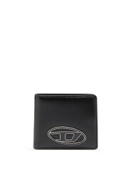 DIESEL メンズ 二つ折りウォレット 1DR BI FOLD COIN S 3D ディーゼル 財布・ポーチ・ケース 財布 ブラック【送料無料】