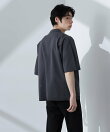 スキッパーテックニットポロシャツ/半袖