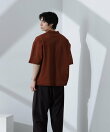 スキッパーテックニットポロシャツ/半袖