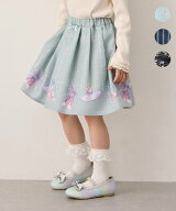 【SALE／50%OFF】ANY KIDS メロディスカート エニィ スカート ロング・マキシスカート ネイビー グリーン…