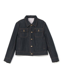 THOM BROWNE UTILITY JACKET IN JAPANESE DENIM �g���u���E�� �W���P�b�g�E�A�E�^�[ �f�j���W���P�b�g �l�C�r�[�y���������z