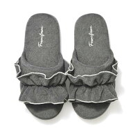 【SALE／30%OFF】Francfranc キシリトール加工 パイルルームシューズ ダークグレー フランフラン 靴下・…