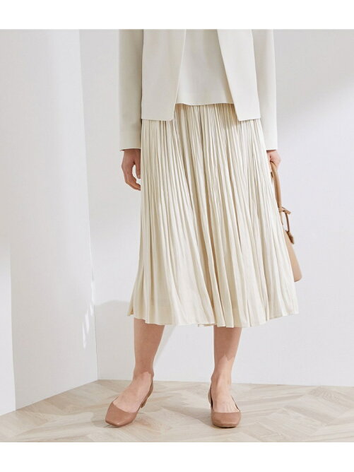 Rope 洗える 撥水 ヴィンテージライクサテンプリーツスカート Rakuten Fashion 楽天ファッション 旧楽天 ブランドアベニュー Ce4841