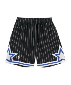 Mitchell & Ness マジック オルタネイト スイングマンショーツ 1994-95 ORLANDO MAGIC Swingman Shorts - OR Magic 94-95 ルーキーユーエスエー パンツ ジャージ・スウェットパンツ ブラック【送料無料】