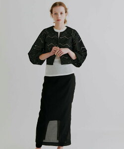 kiehtova kiehtova/LACE VOLUMESLEEVE BLOUSE/[X {[X[u uEX KTWR27 ZbgAbvZu gbvX VcEuEX zCg ubNyz