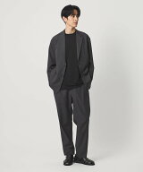 BEAUTY&YOUTH UNITED ARROWS KOMATSU PACK 1プリーツ イージー ワイド テーパード パンツ NO.9 セットア…