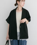 URBAN RESEARCH ITEMS 『イージーケア/接触冷感/UVカット』SMOOTH LINEN TOUCH 半袖ジャケット アーバン…