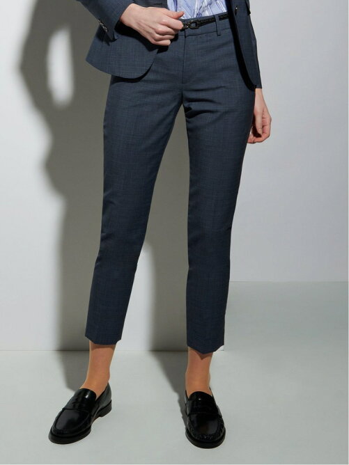 Taka Q マルゾット Marzotto ウール セットアップ テーパードパンツ グレーチェック Rakuten Fashion 楽天ファッション 旧楽天ブランドアベニュー 0842