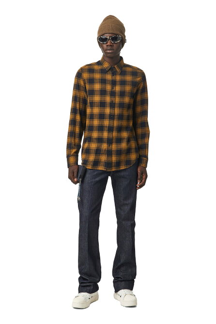 Diesel メンズ チェック シャツ レギュラーフィット Rakuten Fashion 楽天ファッション 旧楽天ブランドアベニュー Dn6842