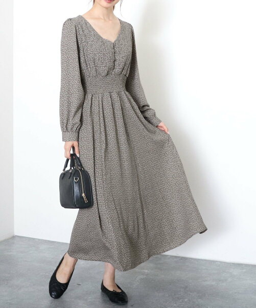 Archives 花柄プリーツ長袖ワンピース Rakuten Fashion 楽天ファッション 旧楽天ブランドアベニュー Du9842