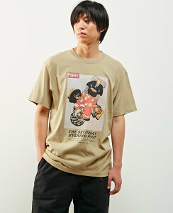 MEN'S MELROSE yMASTER FRAME*THE SATURDAY EVENING POSTzʒN[lbNTVc Y[Y gbvX Jbg\[ETVc zCg x[Wyz