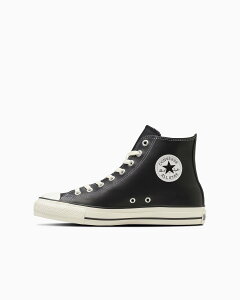 CONVERSE �y�����zLEATHER ALL STAR (R) HI / ���U�[ �I�[���X�^�[ (R) HI �n�C�J�b�g �R���o�[�X �V���[�Y�E�C �X�j�[�J�[ �u���b�N �z���C�g�y���������z