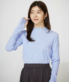 【SALE／30%OFF】ANY SIS S 【UVケア・接触冷感】キシリトール加工冷感 カットソー エニィスィス トップス カットソー・Tシャツ ブラック ホワイト ブルー