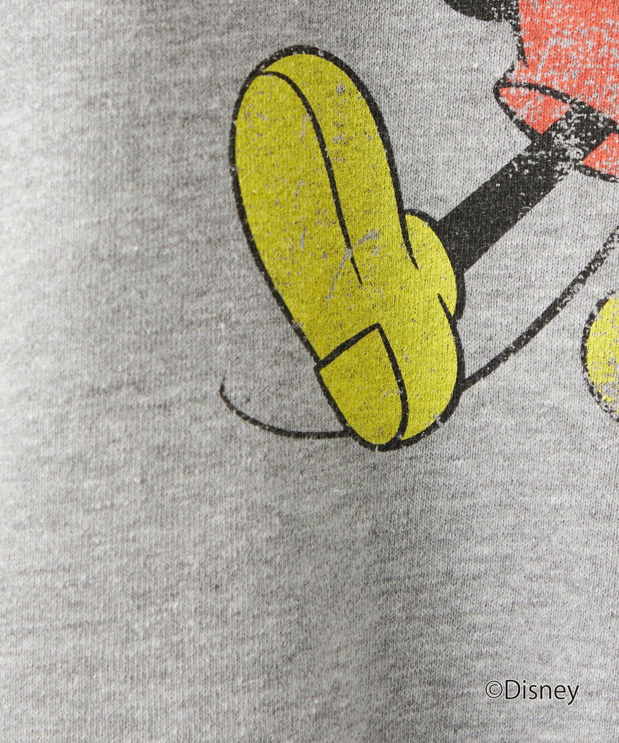 【SALE/70%OFF】CITEN 【別注】<CITEN>MICKEY MOUSE / プリントスウェット ユナイテッドアローズ アウトレット トップス スウェット・トレーナー グレー ブラック - メイン画像 19