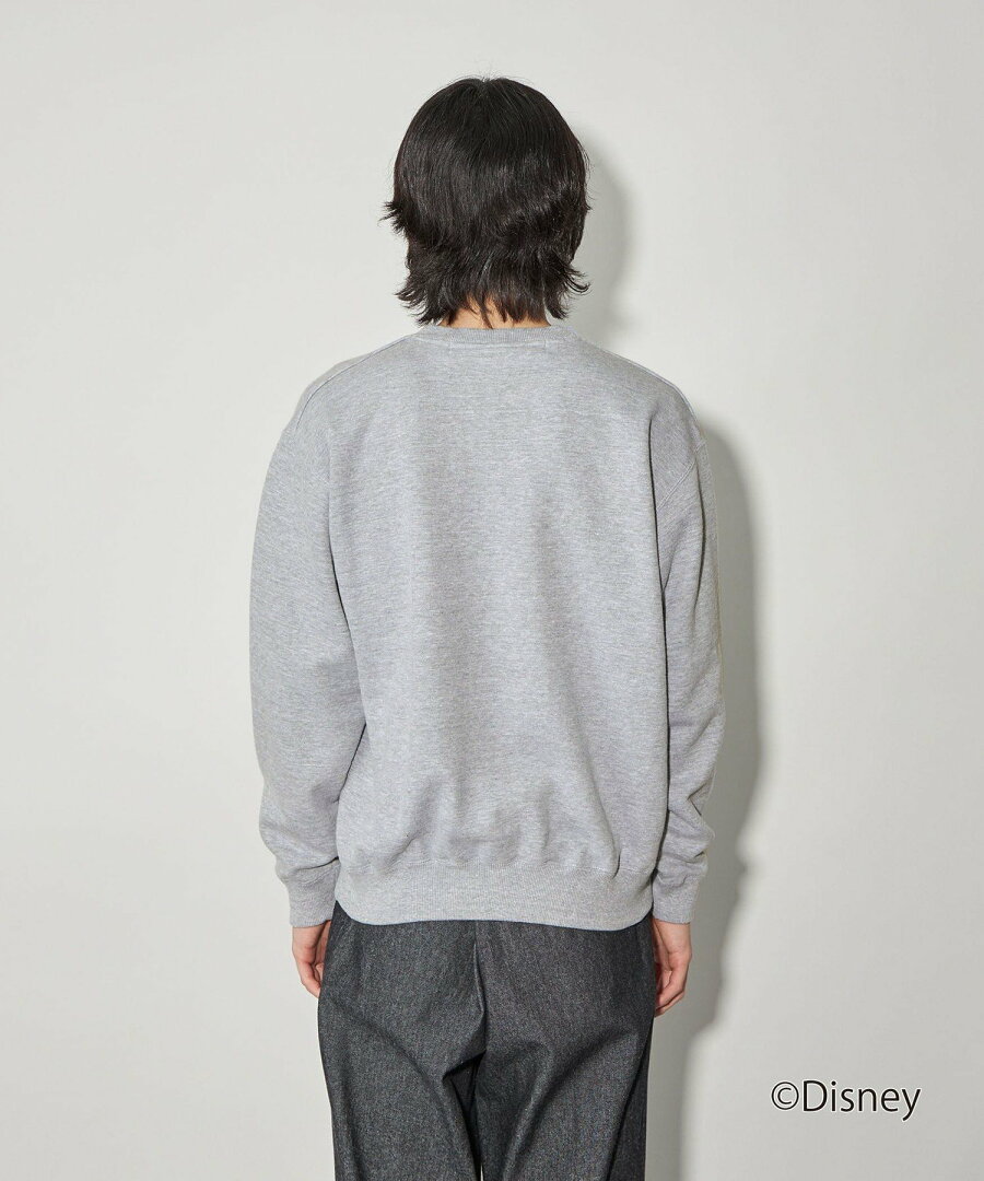 【SALE/70%OFF】CITEN 【別注】<CITEN>MICKEY MOUSE / プリントスウェット ユナイテッドアローズ アウトレット トップス スウェット・トレーナー グレー ブラック - メイン画像 9