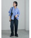 ミッドライズストレートワイドデニムパンツ