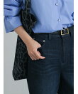 ミッドライズストレートワイドデニムパンツ