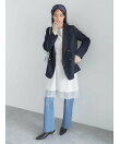 ミッドライズストレートワイドデニムパンツ