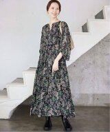 SLOBE IENA 《WEB限定/追加予約2》FLOWER PRINT ワンピース スローブ イエナ ワンピース・ドレス ワンピ…