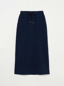 three dots Stretch ponte skirt �X���[�h�b�c �X�J�[�g ���̑��̃X�J�[�g �u���b�N�y���������z