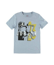 Jordan ジュニア(140-170cm) Tシャツ JORDAN(ジョーダン) JDB JORDAN RETRO SPEC S/S TEE ルーキーユーエスエー トップス カットソー・Tシャツ ブルー ホワイト