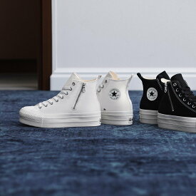 CONVERSE 【CONVERSE 公式】ALL STAR (R) LIFTED Z HI/【コンバース 公式】オールスター　(R)　リフテッド　Z　HI　ハイカット コンバース シューズ・靴 スニーカー ホワイト ブラック【送料無料】
