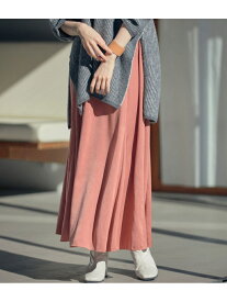 【SALE／50%OFF】VIS スエードサテンマーメイドスカート ビス スカート その他のスカート グレー ホワイト ピンク