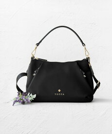 TOCCA 【撥水】CRESCENT 2WAY NYLONBAG ナイロンバッグ トッカ バッグ ハンドバッグ ブラック ベージュ ネイビー【送料無料】