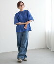 エアリーローンバタフライスリーブブラウス