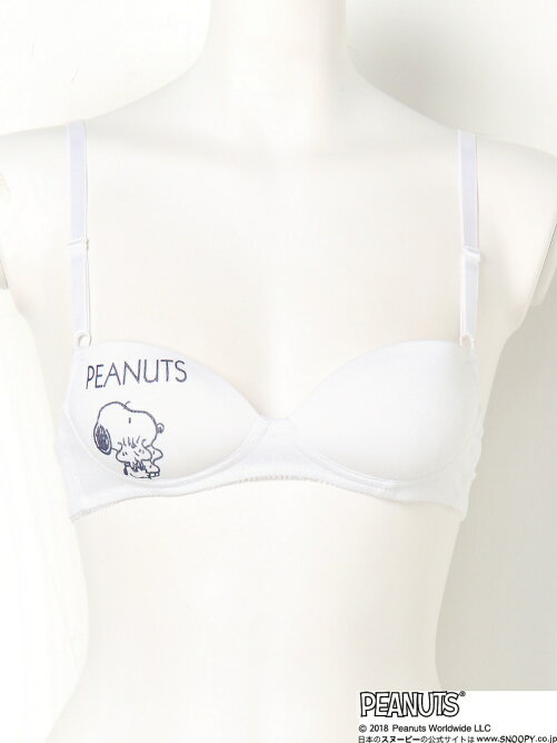 Lovisty Lovisty W Snoopy スヌーピー ジュニア 綿混 モールドカップ ノンワイヤー ブラジャー Rakuten Fashion 楽天ファッション 旧楽天ブランドアベニュー P