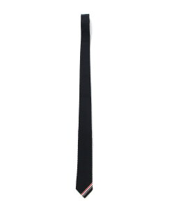 THOM BROWNE CLASSIC TIE W/ RWB GG APPLICATION �g���u���E�� �X�[�c�E�t�H�[�}�� �l�N�^�C�E���l�N�^�C �l�C�r�[ �O���[�y���������z