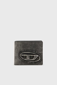 DIESEL メンズ 二つ折りウォレット 1DR BI FOLD COIN S 3D ディーゼル 財布・ポーチ・ケース 財布 ブラック【送料無料】