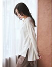 シルク混スキッパーポロニット