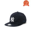 【ビームスの百名品】BEAMS|【別注】NEW ERA / 9Fifty Retro Crown Cap|メンズ 帽子 キャップ|ニューエラ 別注 9Fifty レトロクラウン|ウール100% 快適|アジャスター付き|春夏秋冬 オールシーズン
