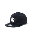【ビームスの百名品】BEAMS|【別注】NEW ERA / 9Fifty Retro Crown Cap|メンズ 帽子 キャップ|ニューエラ 別注 9Fifty レトロクラウン|ウール100% 快適|アジャスター付き|春夏秋冬 オールシーズン