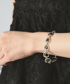 Ray BEAMS 0Otro Accesorio / ハート レイヤード ブレスレッド ビームス ウイメン アクセサリー・腕時計 ブレスレット・バングル ブラック レッド【送料無料】