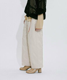 【SALE／60%OFF】LAATO chino tack pants ラート パンツ その他のパンツ ホワイト【送料無料】